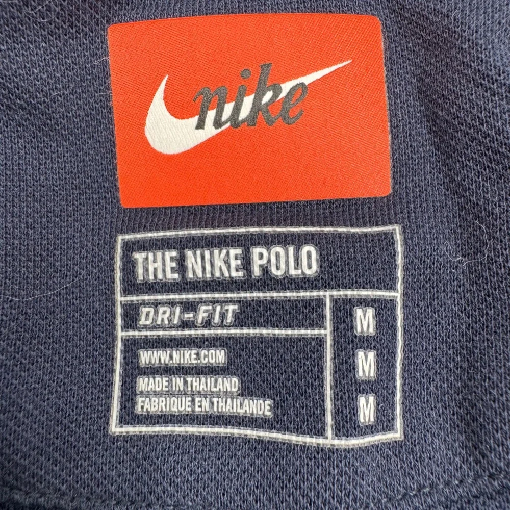Nike The Nike Polo Kids Medium DRI-FIT Performance Blue Short‎ Sleeve
